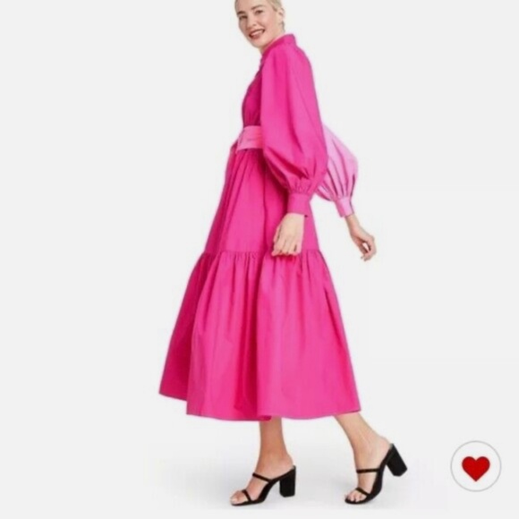 Christopher Rogers Two- Toned Pink Dress - Picture 2 of 4